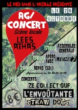 AG/Concert du Pied Dans l'Oreille 26/10 Lees-Athas