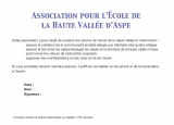 PV des Assemblée Générales de l'AEHVA