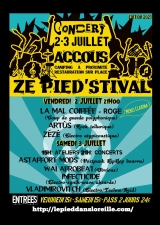 ZE PIED'STIVAL 2021 2 & 3/7 ACCOUS