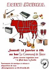 Boeuf musical au Communal de Borce