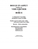 Vide-grenier le 27 mai