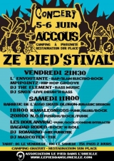 ZE PIED'STIVAL 5-6 juin ACCOUS