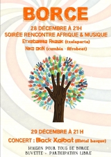 Evenements interculturels à Borce